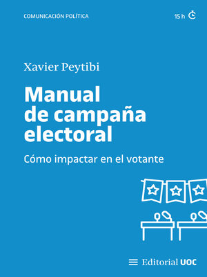cover image of Manual de campaña electoral